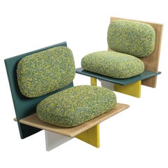 French contemporary lounge chairs by Ludovic Roth
