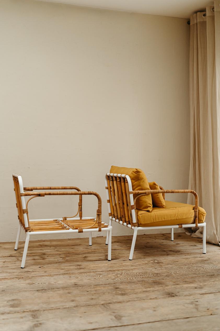 Contemporary Lounge Chairs Indoor/Outdoor im Zustand „Neu“ im Angebot in Brecht, BE