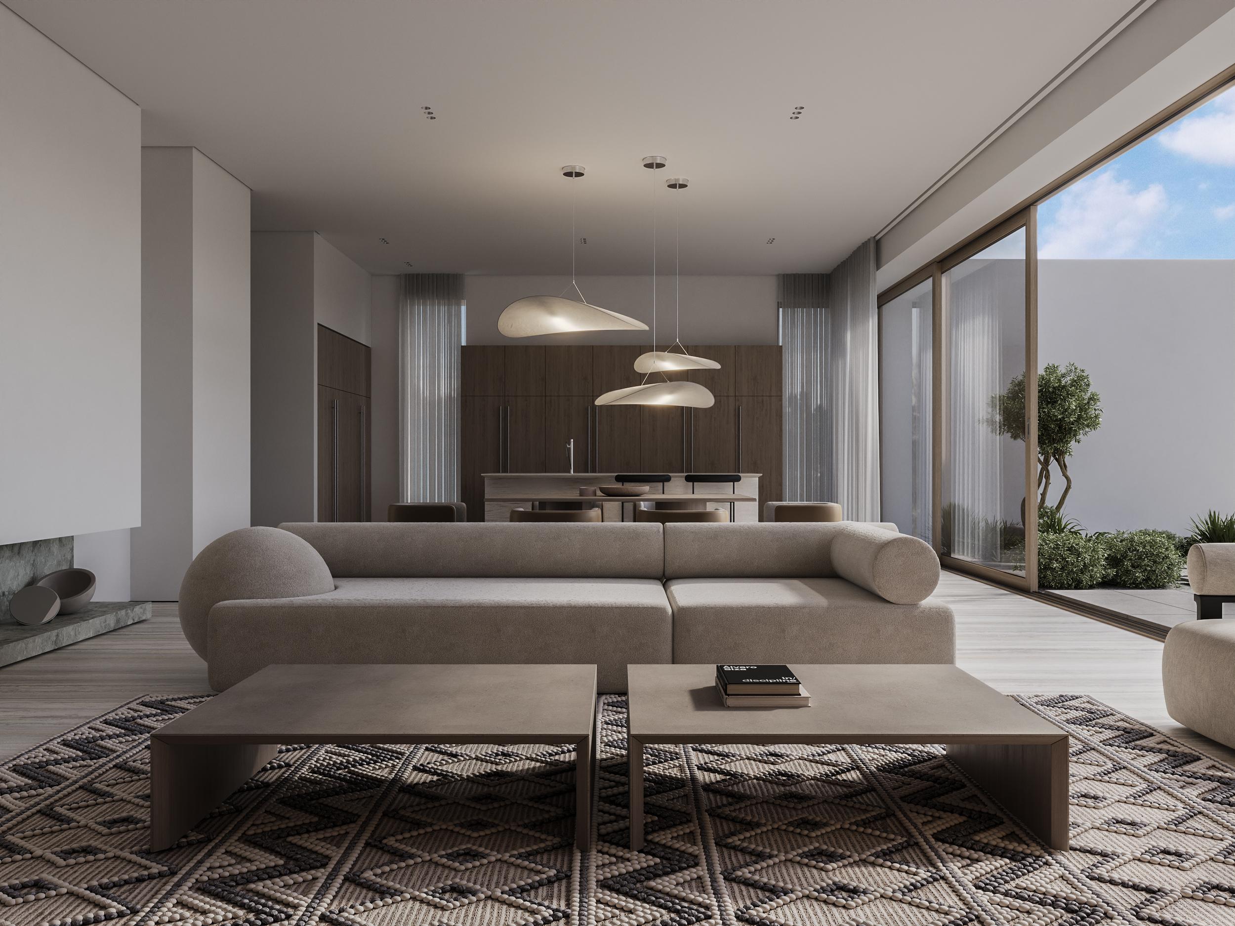 Contemporary lounge Sofa 'Ring' in Italian Fabric by Palo Nero In New Condition For Sale In Valencia, ES