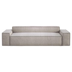 Canapé contemporain Loveseat « Davis » modèle 060, Brera 850, blanc 01