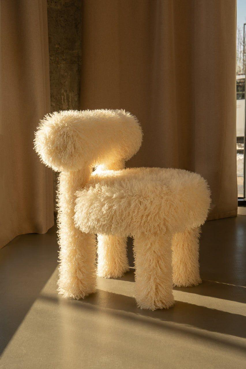 Contemporary Low Chair 'Fluffy' by NOOM, Gropius CS2 For Sale 5