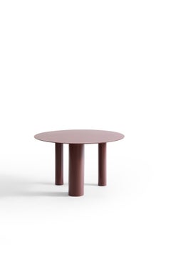 Contemporary Low Coffee Table 'Brandt CS2' by Noom, Painted Steel