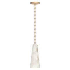 Contemporary Lucca Pendant 202A in Alabaster by Orphan Work, 2021
