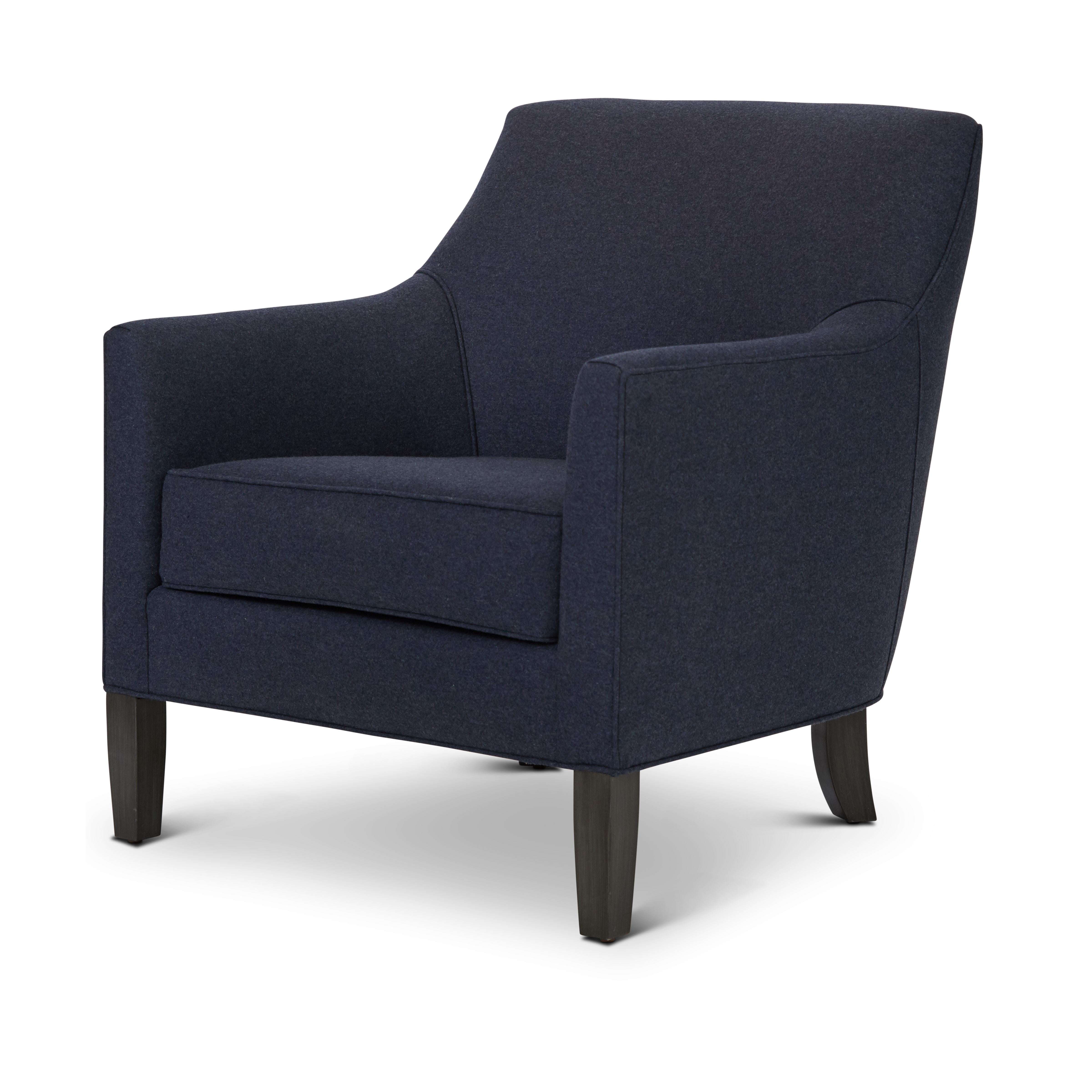 American Contemporary Lucia Armchair Handcrafted by James by Jimmy Delaurentis For Sale
