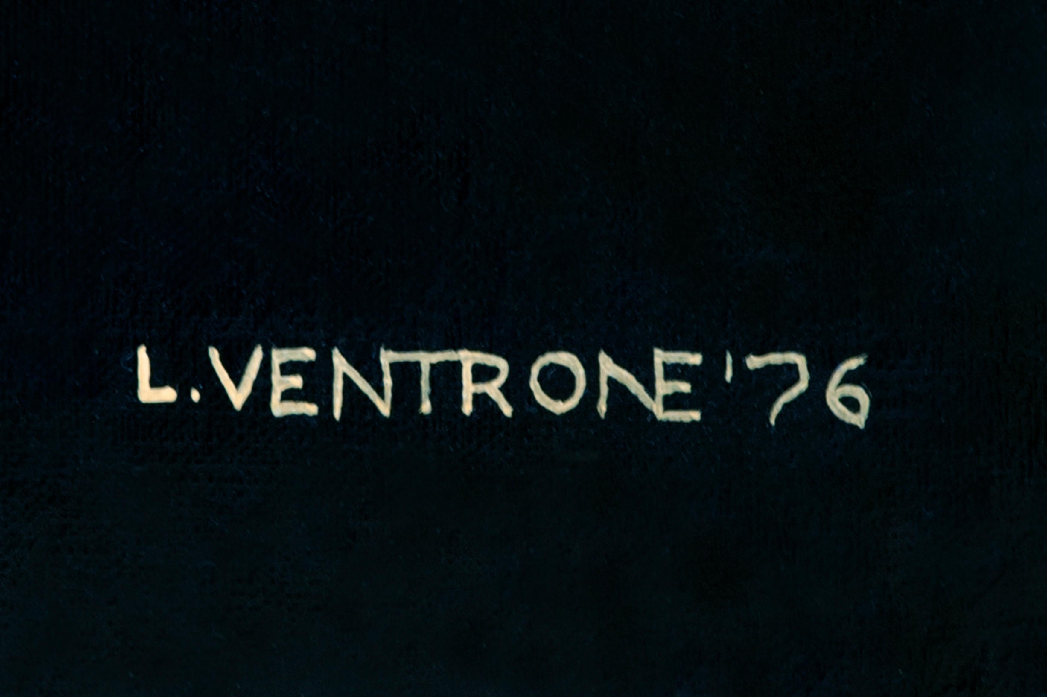 Zeitgenössisch  Luciano Ventrone, Gemälde, authentifiziert, betitelt, datiert und signiert im Zustand „Gut“ im Angebot in Roma, IT