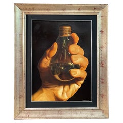 Contemporaneo  Luciano Ventrone Quadro Autenticato Titolato Datato e Firmato