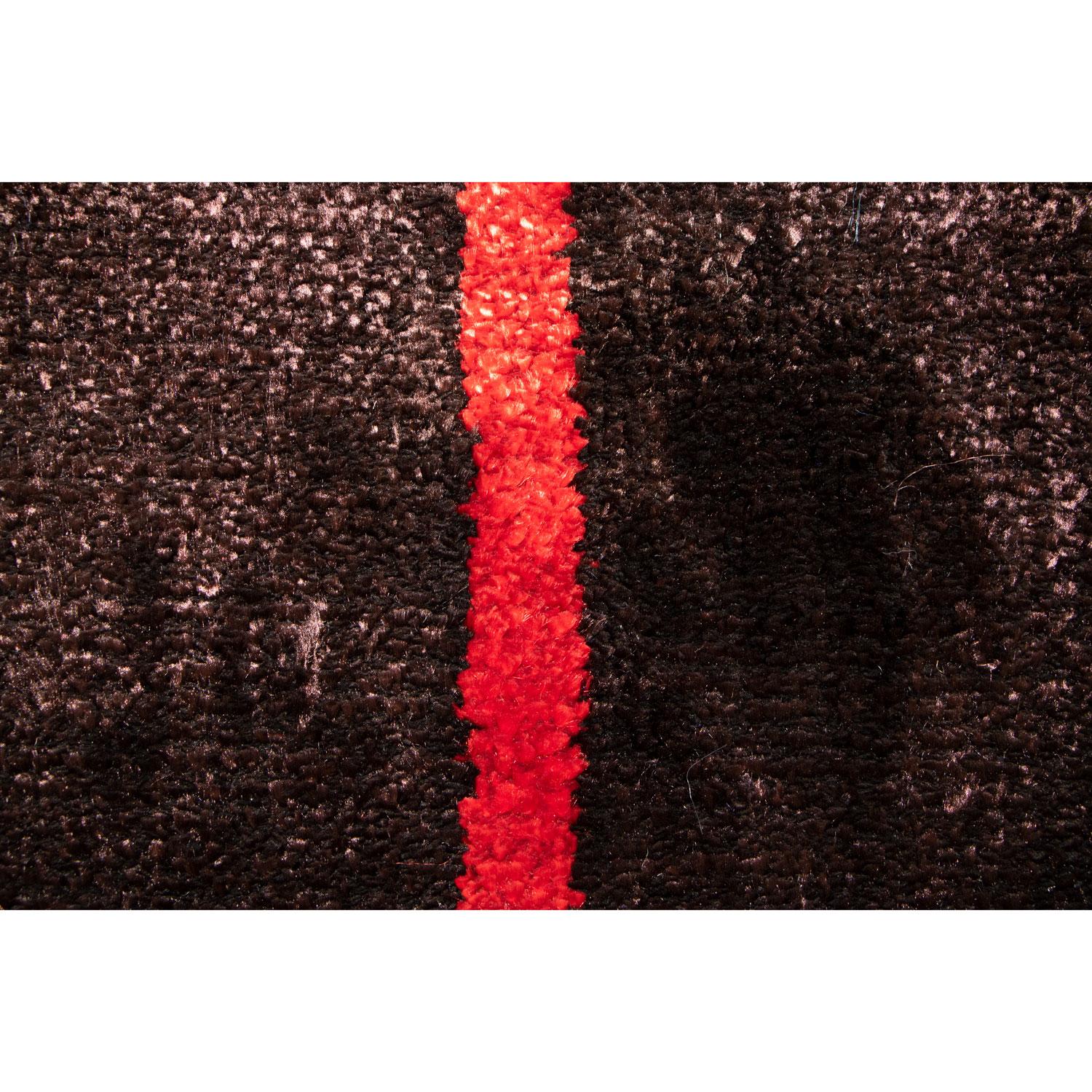 Modern Contemporary Luxury Shiny Brown Red Rug by Deanna Comellini 170x240 cm For Sale