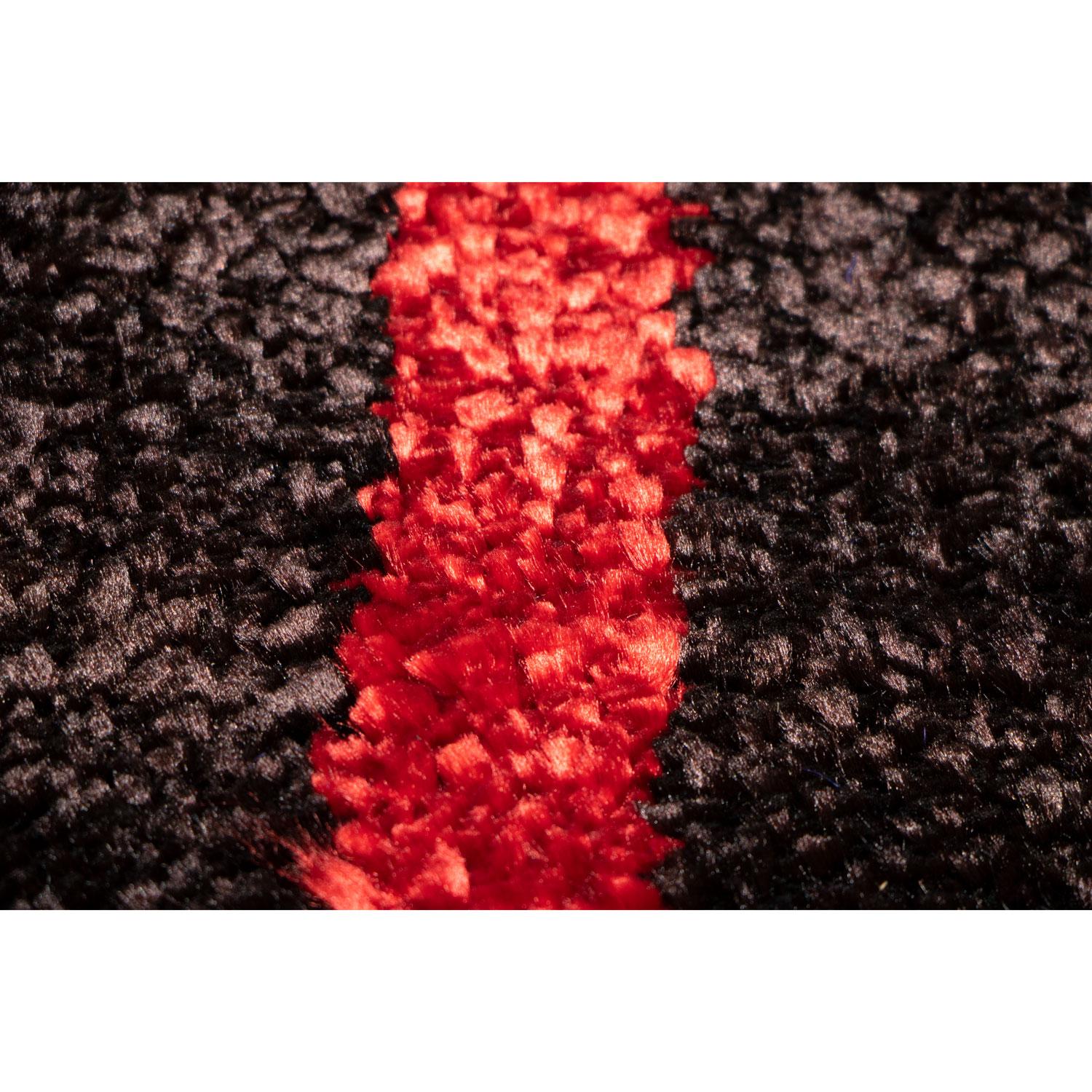 Indian Contemporary Luxury Shiny Brown Red Rug by Deanna Comellini 170x240 cm For Sale