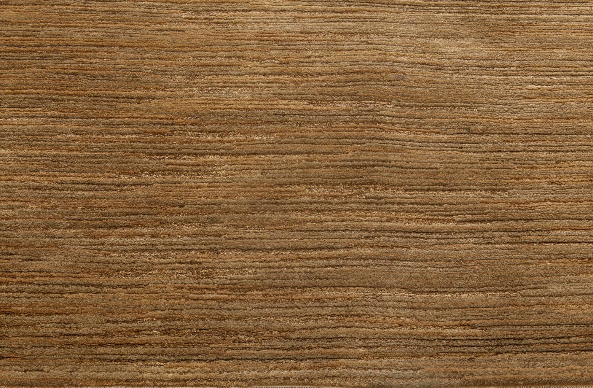 Contemporary M Group Design Brown Handmade Rug by Doris Leslie Blau (Indisch) im Angebot