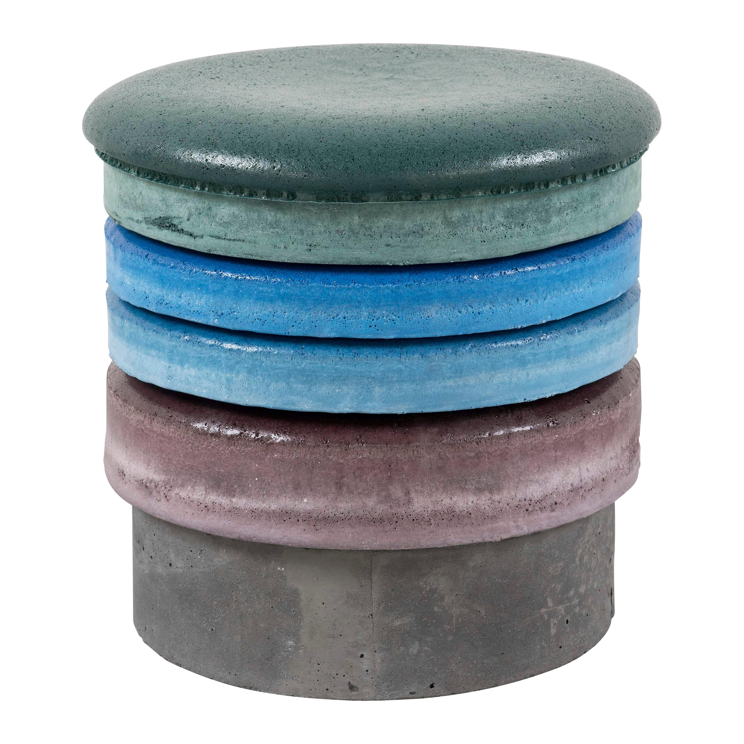 Contemporary "Macaron" Stool by Cristian Andersen For Sale