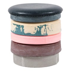 Tabouret contemporain "Macaron" de Cristian Andersen