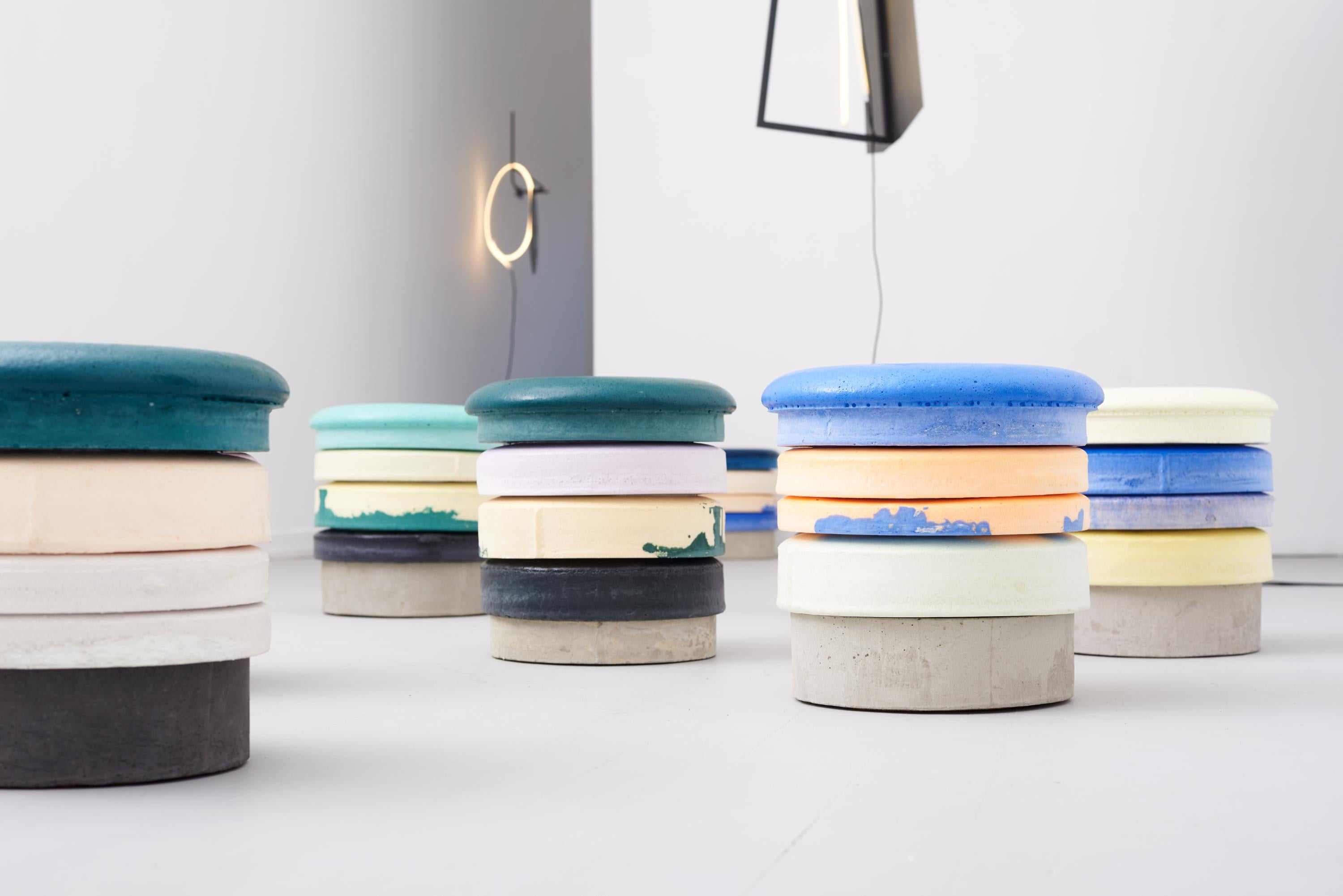 Contemporary Macaron Stools by Cristian Andersen In New Condition For Sale In Copenhagen, DK
