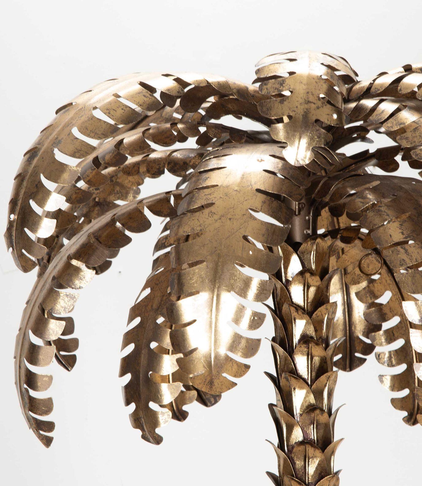 French Contemporary Maison Jensen Style Palm Tree Lamp For Sale