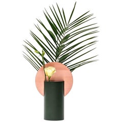 Contemporary 'Malevich Vase CS1' by Noom, Copper and Painted Steel