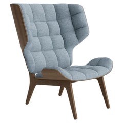 Contemporary 'Mammoth' Chair by Norr11, Light Smoked Oak, Barnum Bouclé 15