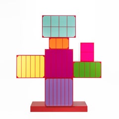 Contemporary Man Cabinet in Aluminum by Altreforme