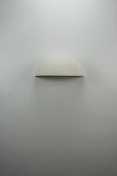 Contemporary Modern Wall Sconce in Ceramic, Off White by Manolo Eirin