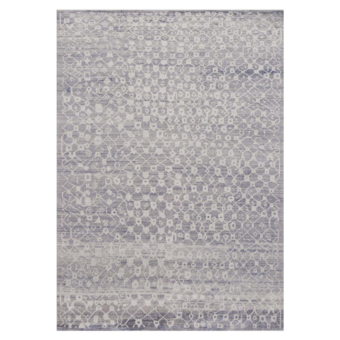Contemporary Mansour Modern Handwoven Moroccan Inspired Rug For Sale at ...