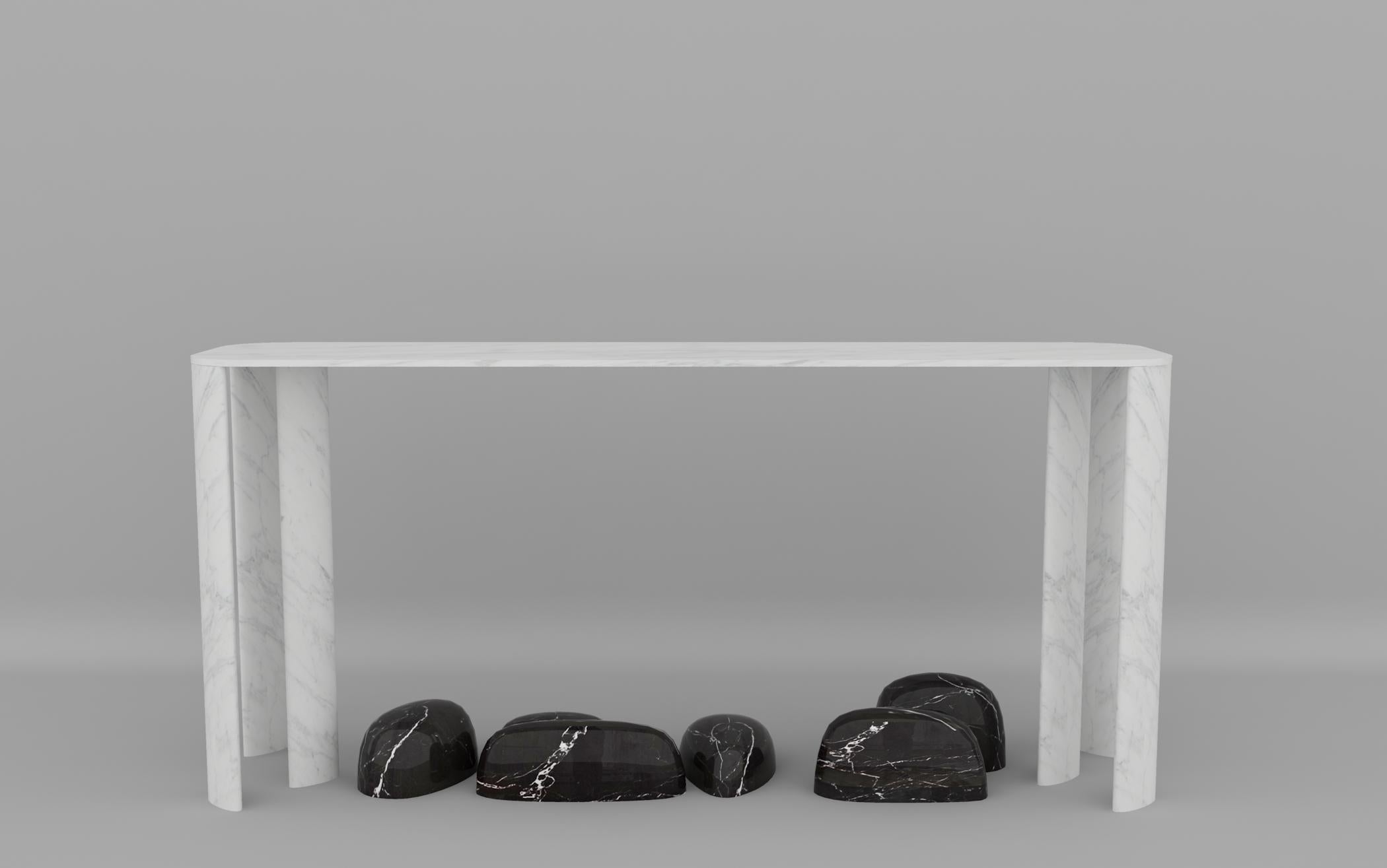 black marble bar table