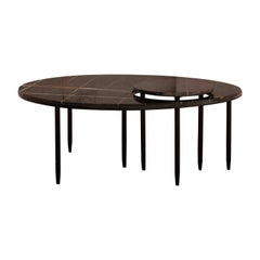 Table centrale en marbre contemporaine, par Chapter Studio