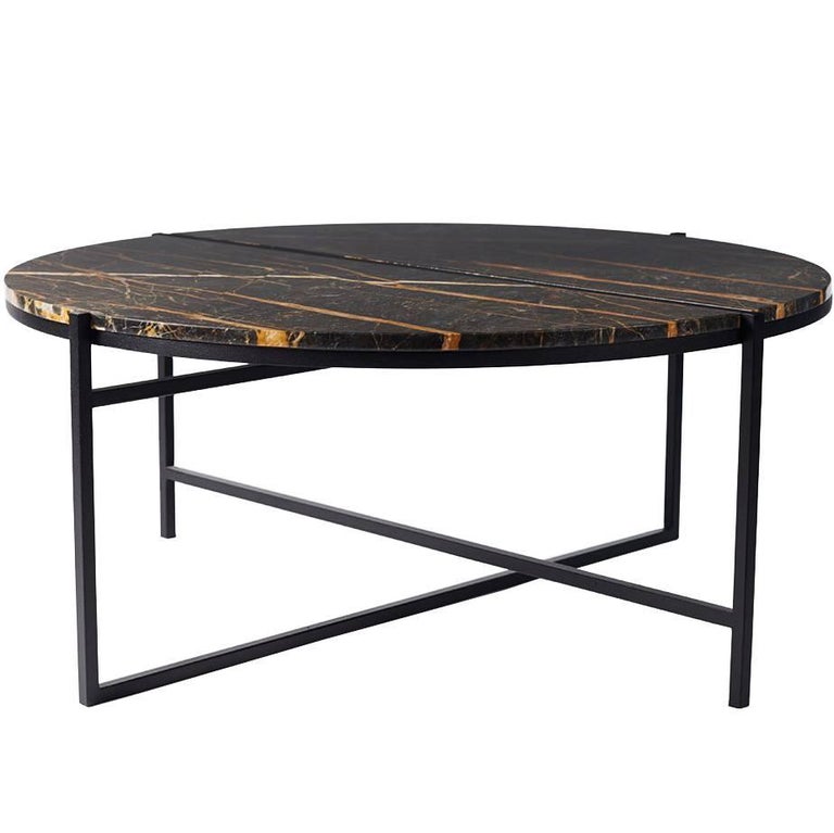 Contemporary Marble Coffee Table Handcrafted Minimalist Modern Contemporary Marble Coffee Table Handcrafted Minimalist Modern Round For