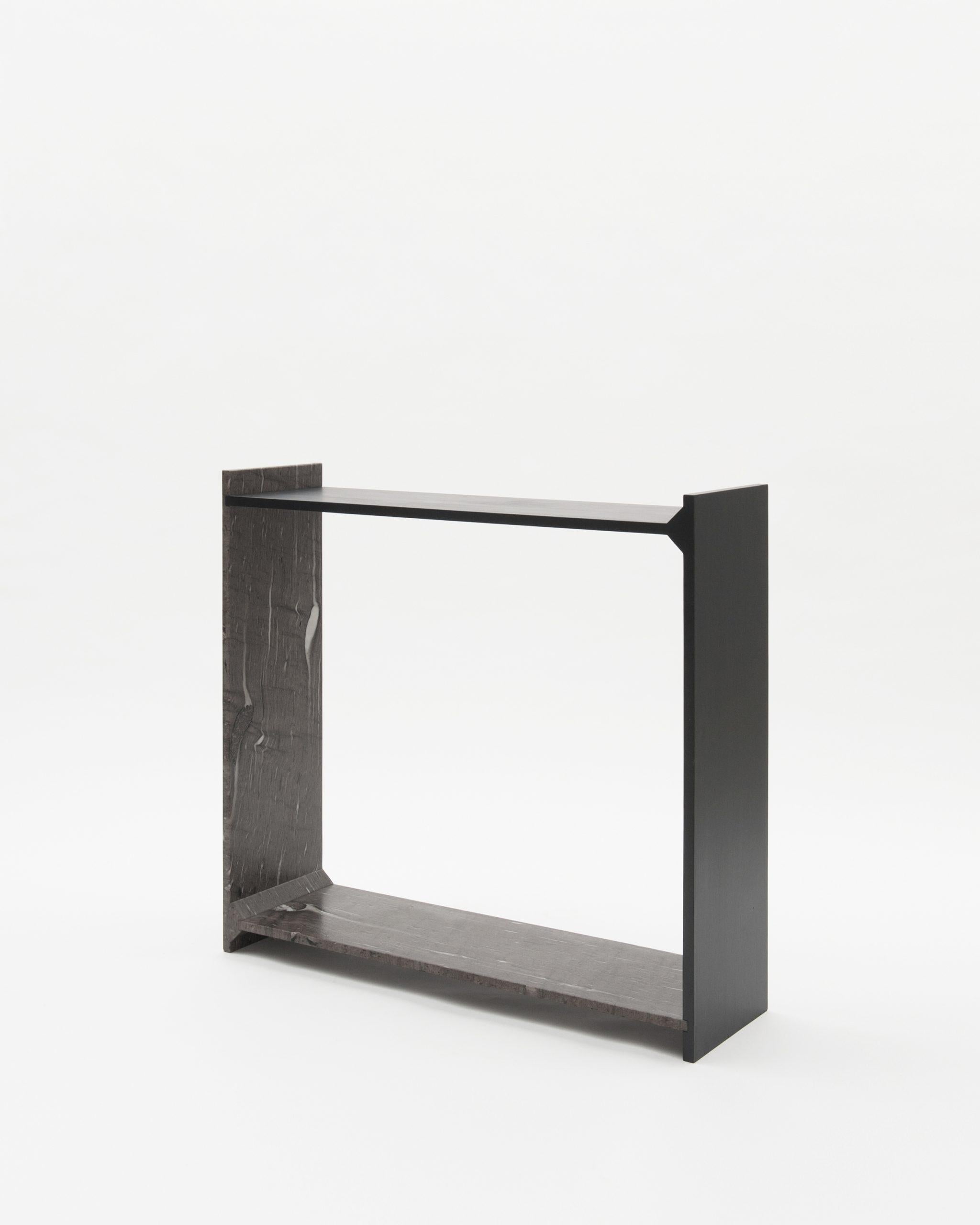 Zeitgenössische Marmorkonsole 'A-Symmetry' von Frédéric Saulou (21. Jahrhundert und zeitgenössisch) im Angebot