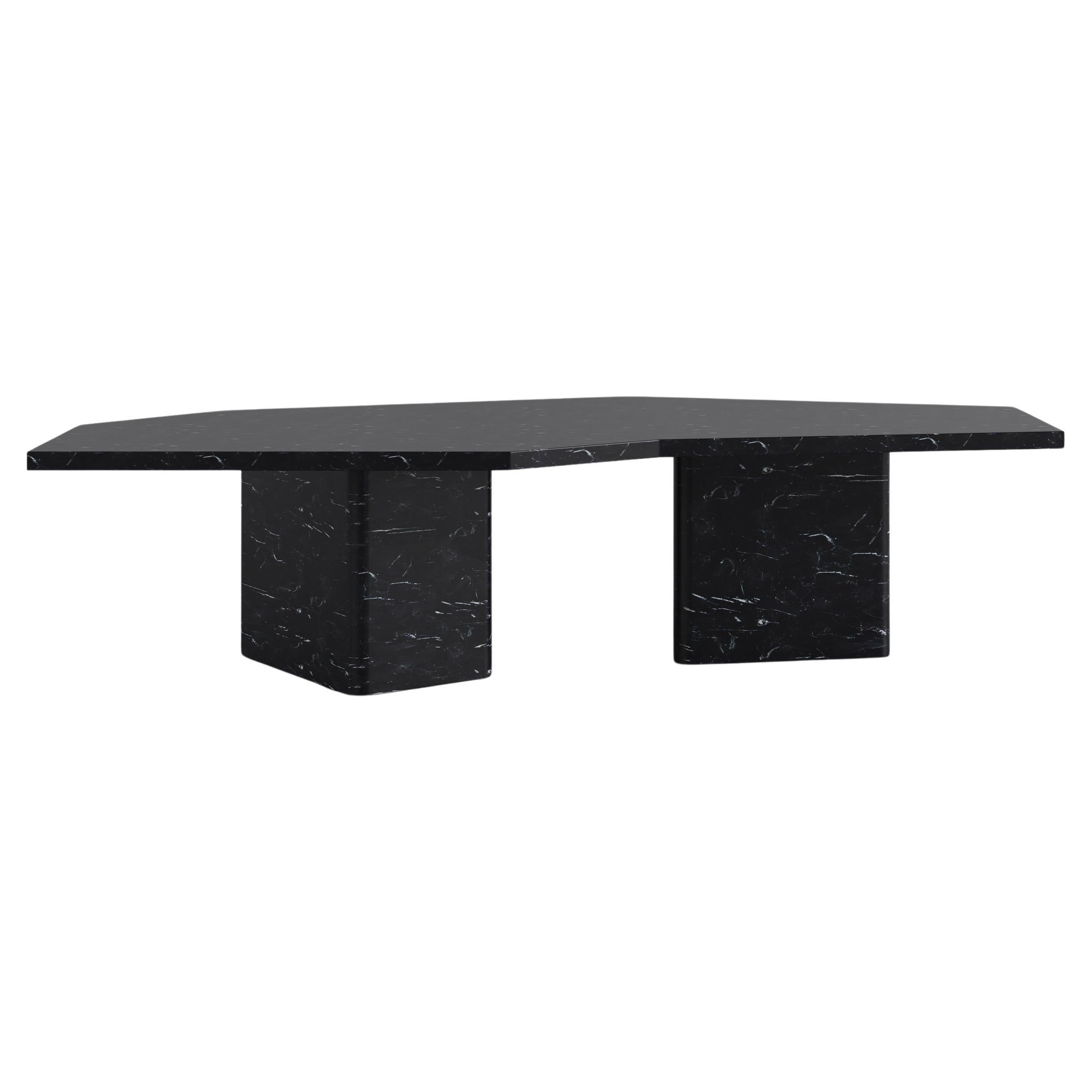 Mesa de comedor contemporánea Douglas de mármol de 320 cm de Armand & Francine