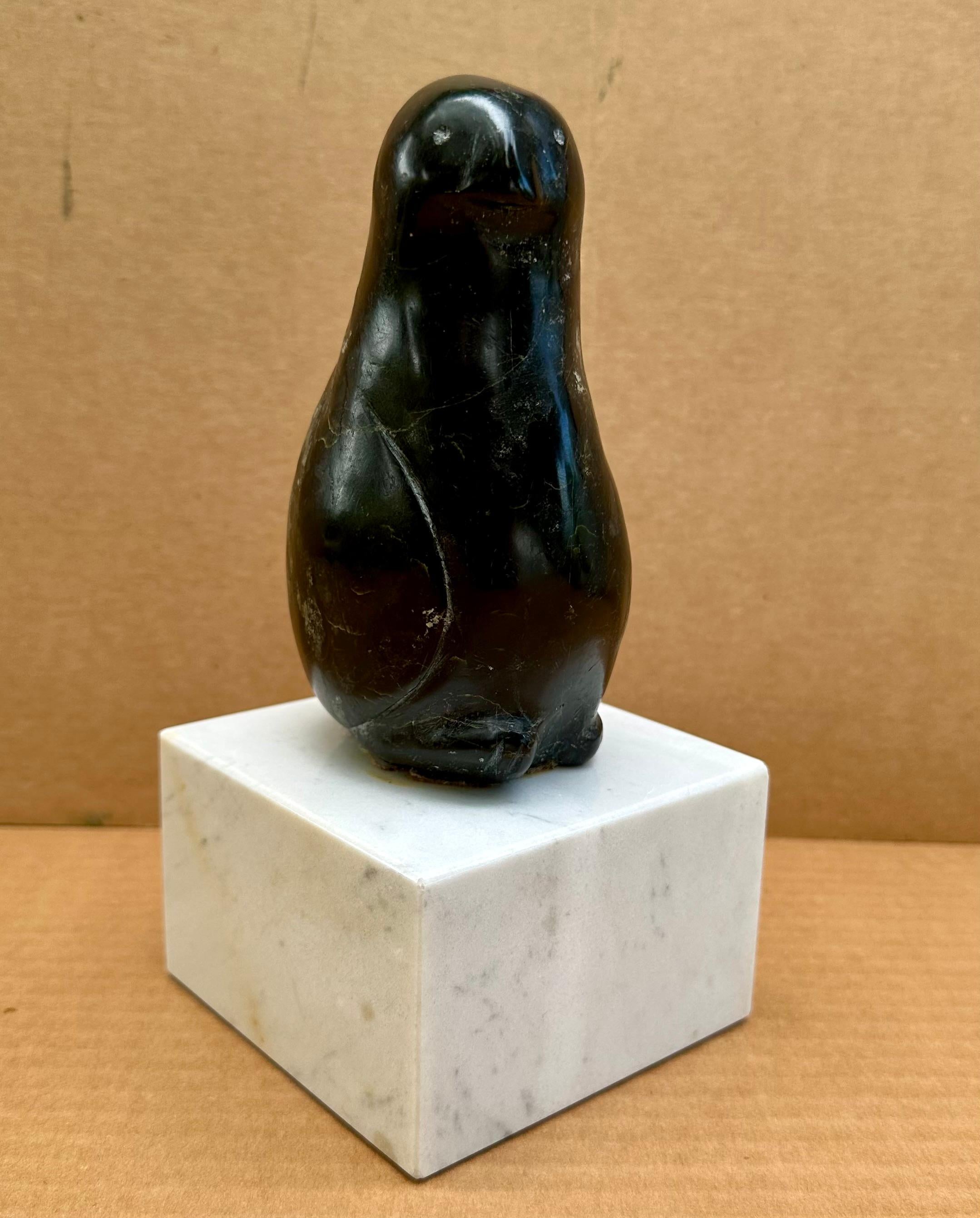 Scultura contemporanea in marmo Black Bird di David David attr. in vendita 4