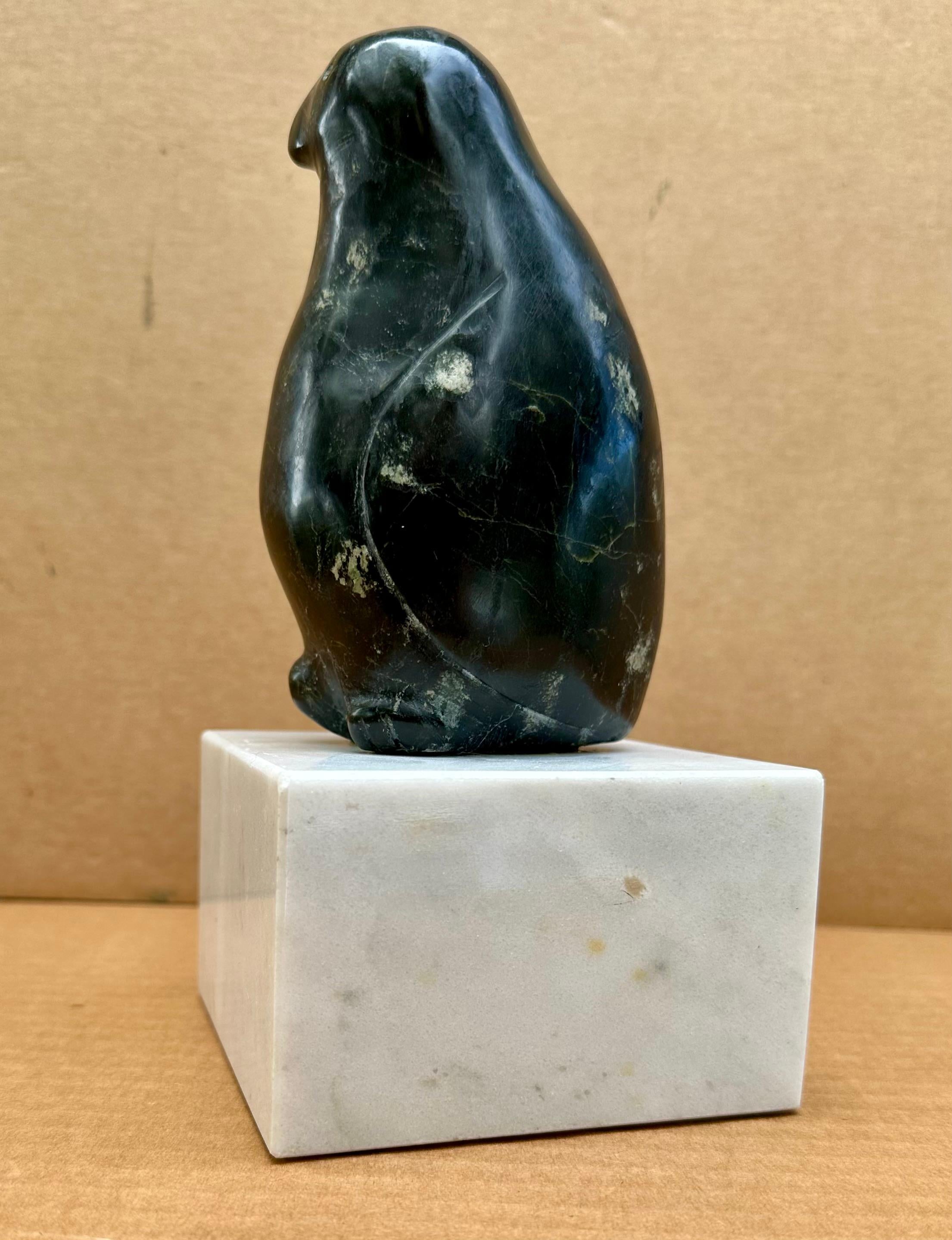 Scultura contemporanea in marmo Black Bird di David David attr. in vendita 5