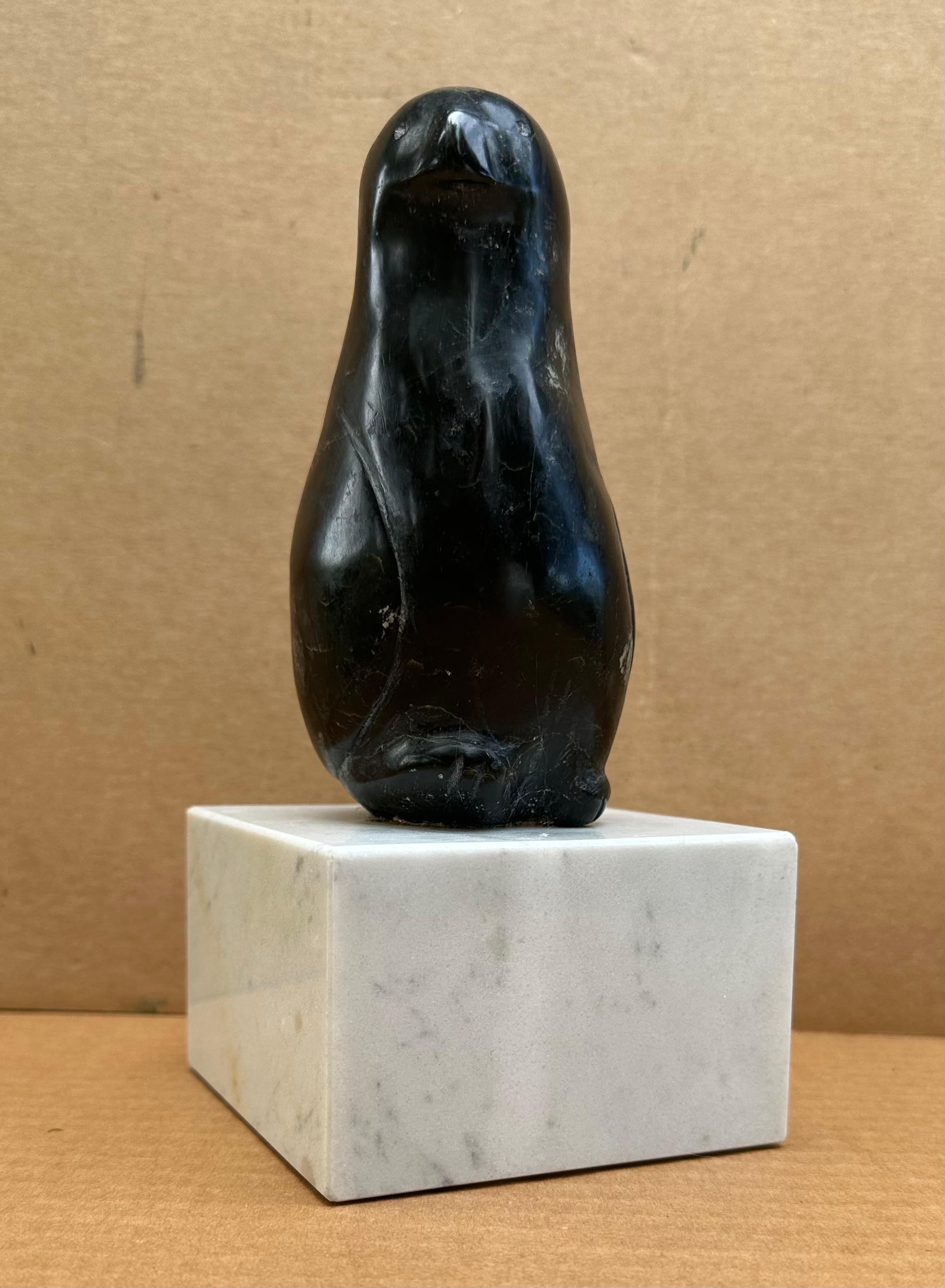 Scultura contemporanea in marmo Black Bird di David David attr. in vendita 6