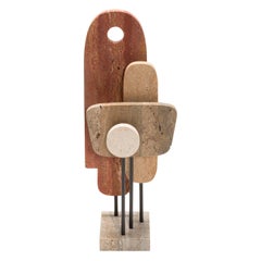 Contemporary Marble Sculpture, Tabou 1 by Stephane Parmentier for Giobagnara