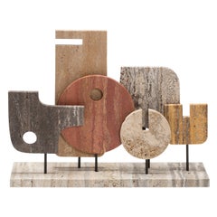 Contemporary Marble Sculpture, Tabou 5 by Stephane Parmentier for Giobagnara