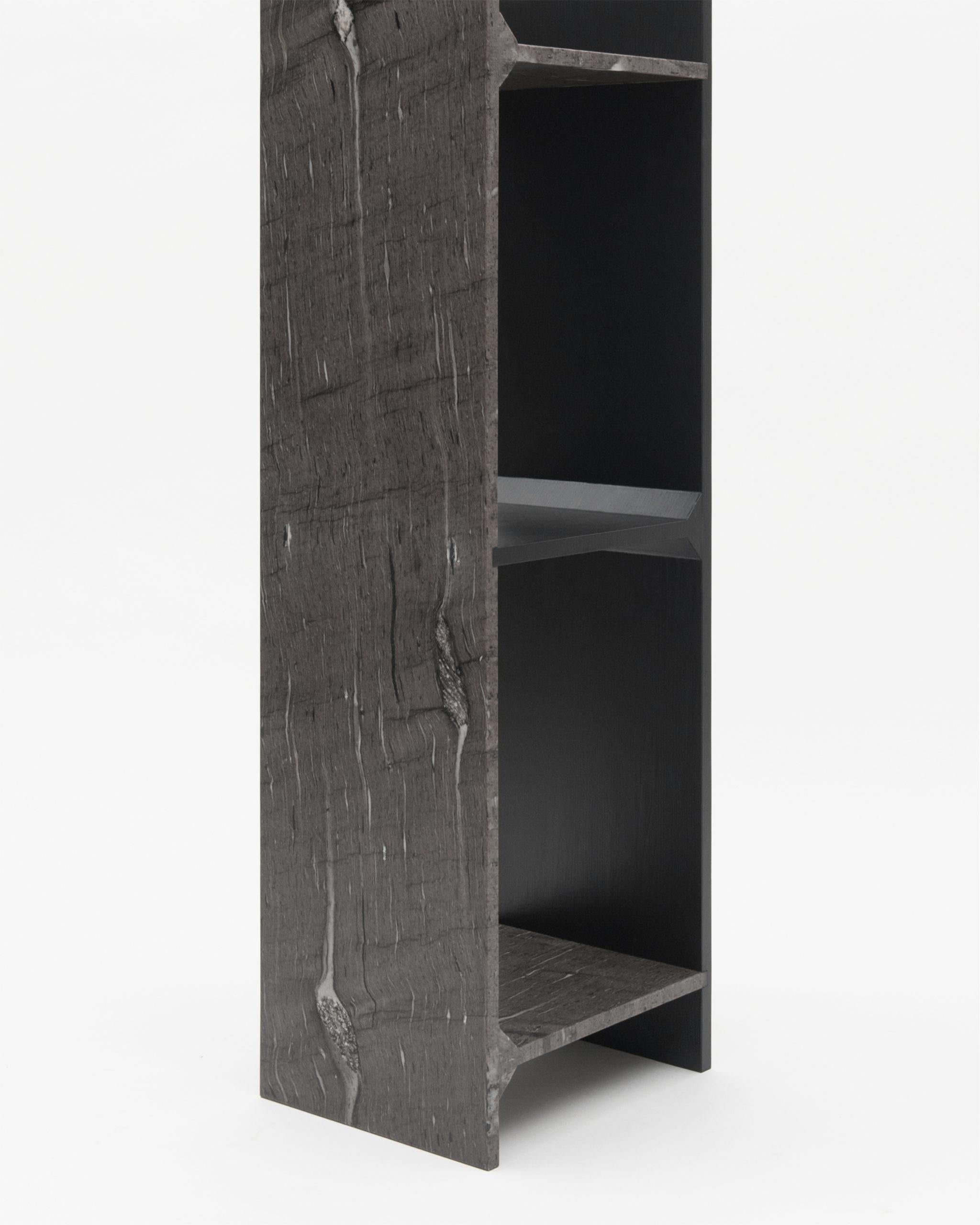Organic Modern Contemporary Marble Shelf 'A-Symmetry' by Frédéric Saulou For Sale