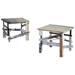 Contemporary Marble Tables 'Twin Tables' by Atelier Lachaert Dhanis, 2018