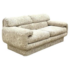 Used Contemporary Marge Carson Jacquard Gondola Sofa