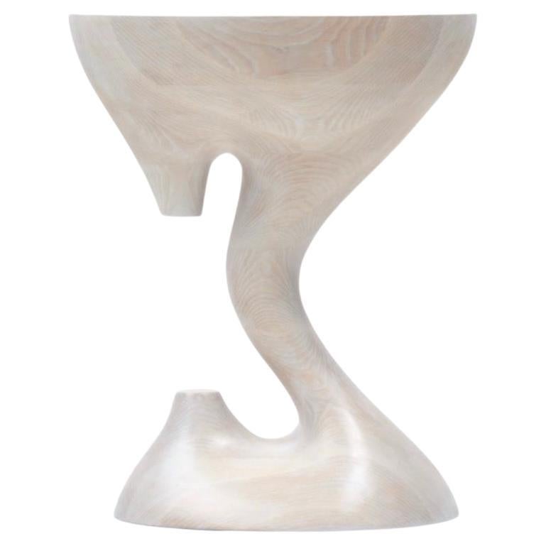 Contemporary "Marine Biology Side Table" by Son Taeseon Ash Wood Organic For Sale