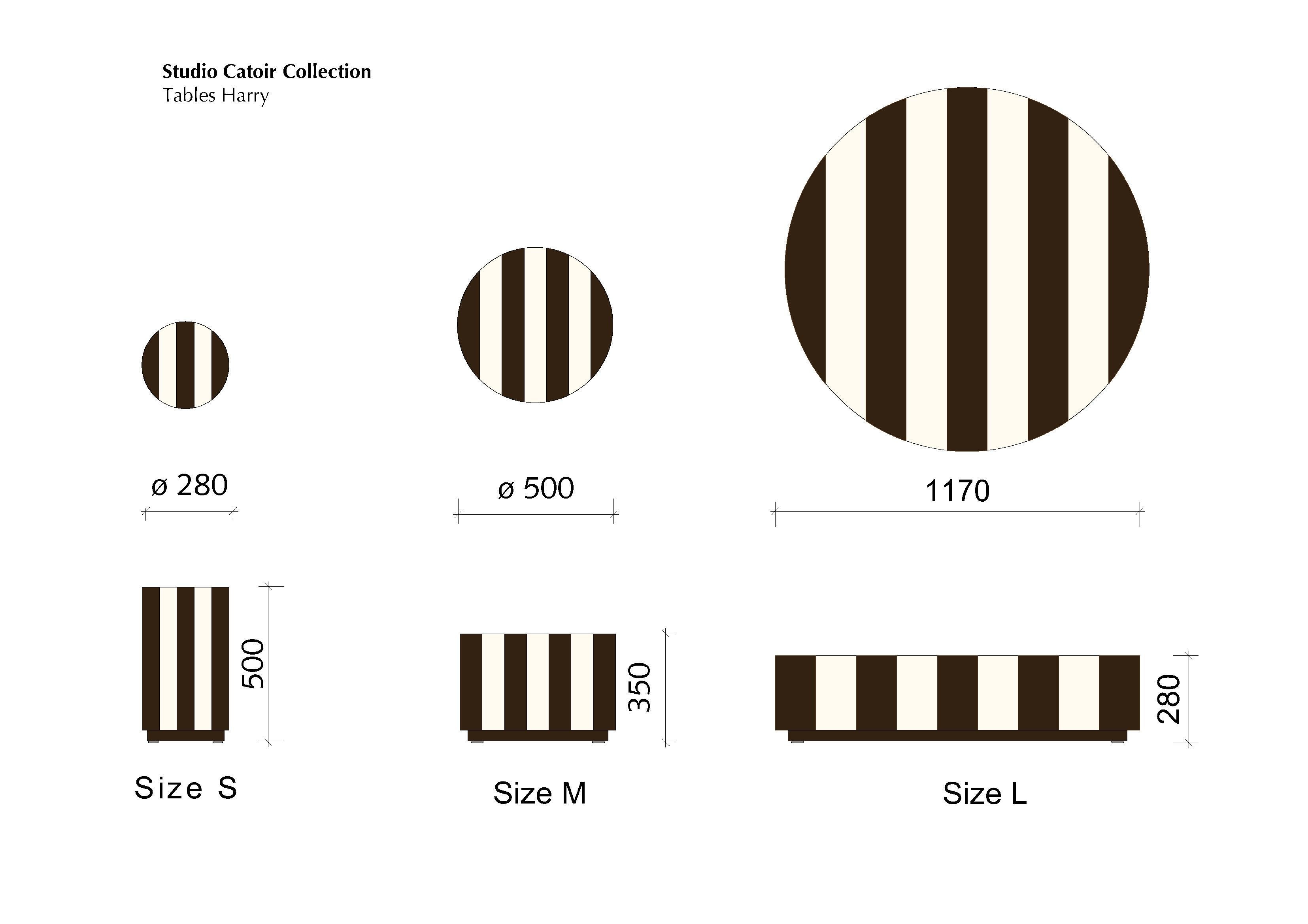 Italian Contemporary Marquetry Striped Coffee Table 