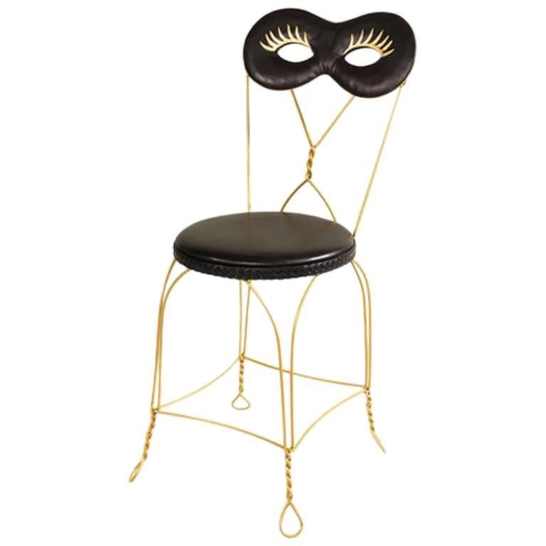 Contemporary Maschera Chair in Aluminium by Altreforme