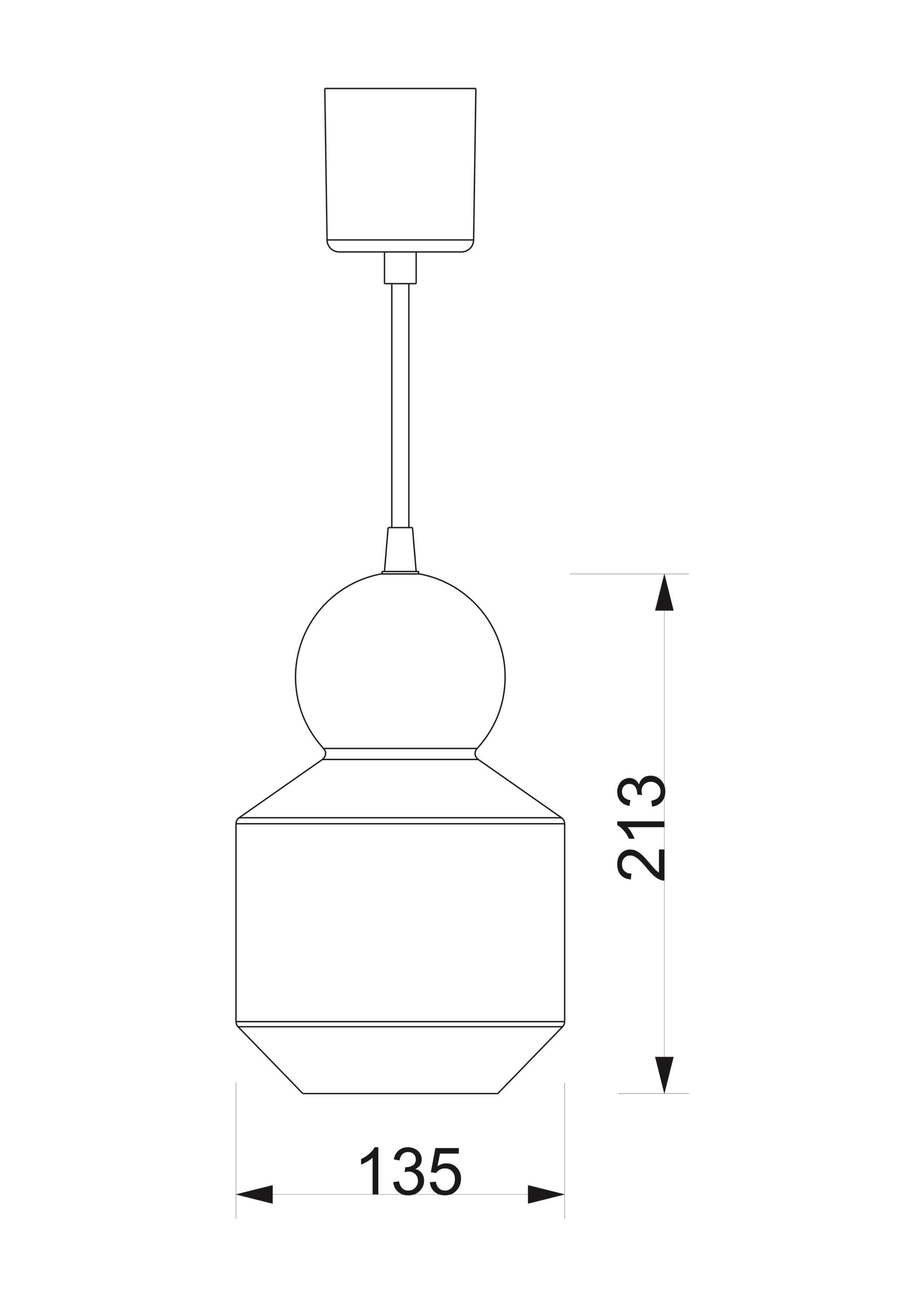 Grès porcellanato Lampada a sospensione contemporanea in gres nero opaco, design minimalista, LOVER 1.0 in vendita