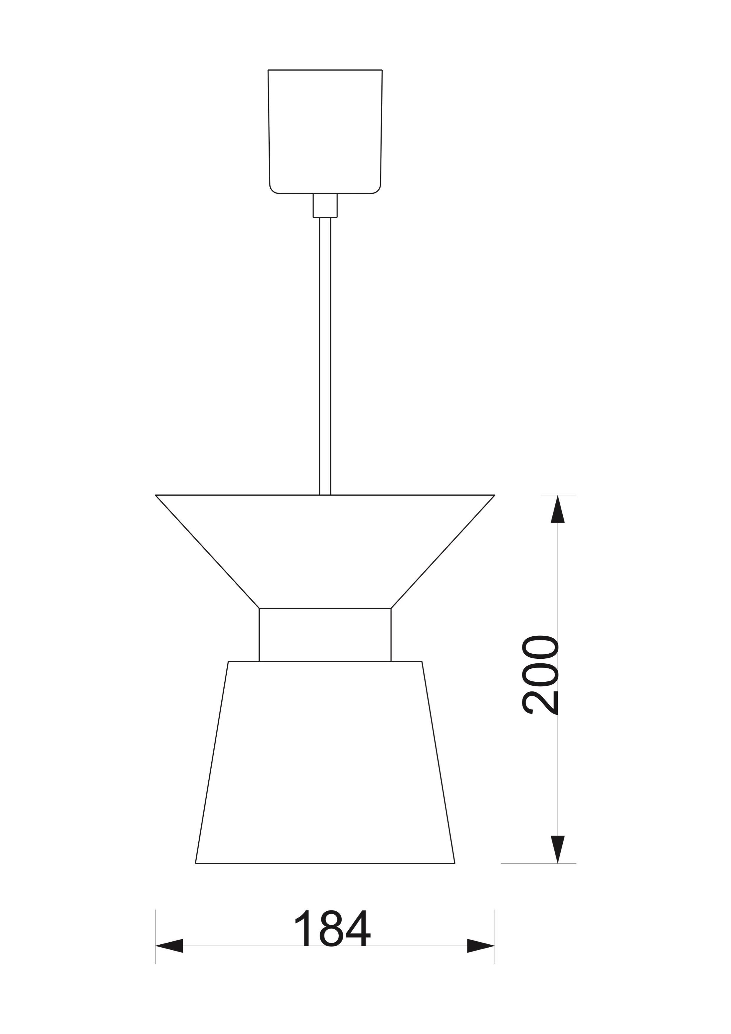 XXI secolo e contemporaneo Lampada a sospensione contemporanea in gres salmone opaco, design minimalista TWIN 2.2 in vendita
