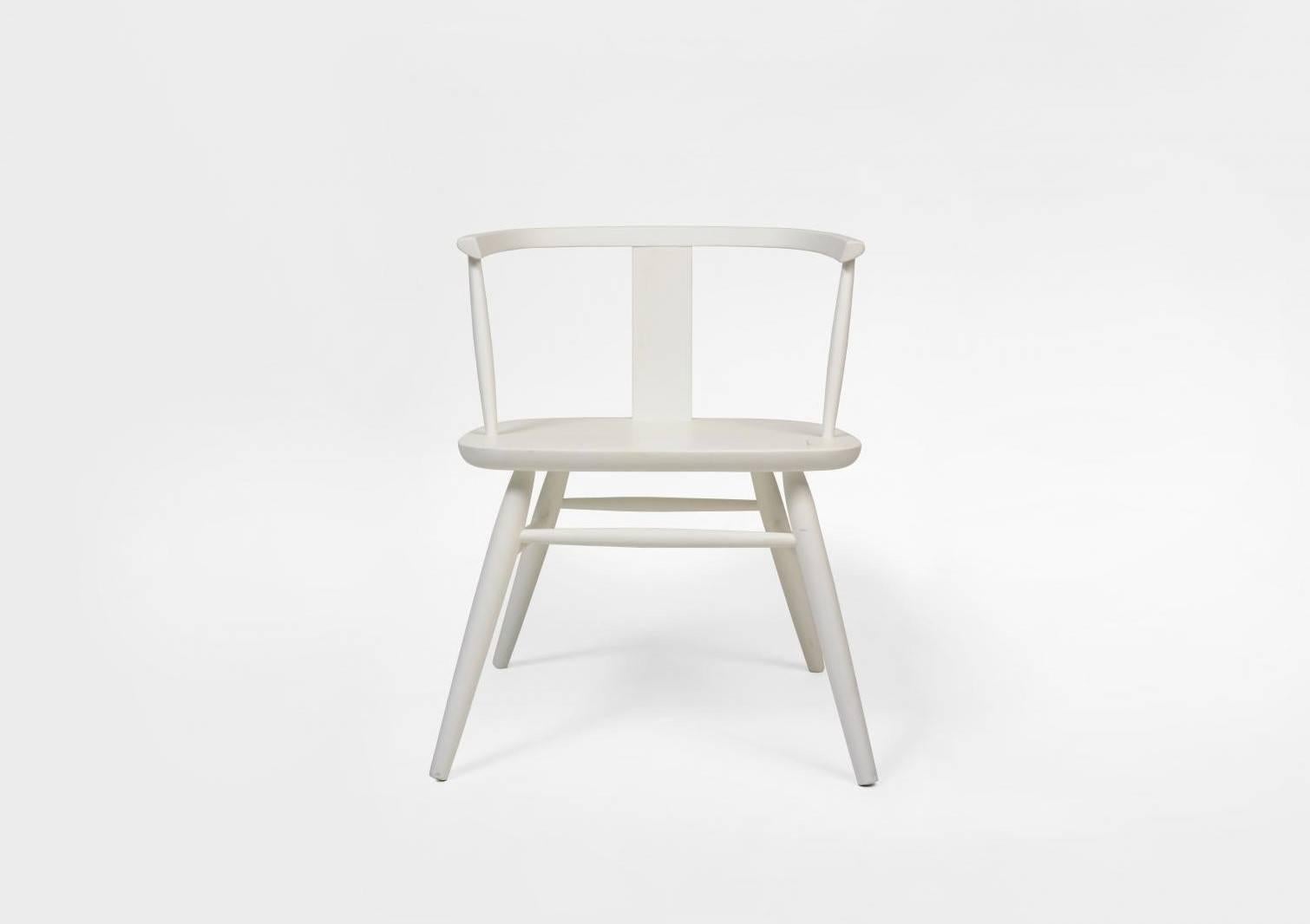 Botswanan Minimal Maun Windsor Dining Chair Handcrafted in Africa by Mabeo Furniture For Sale