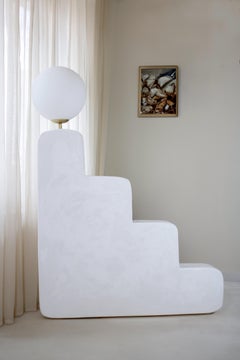 Contemporary Medium Floor Lamp / Collectible Design "Step Lamp"  by AOAO
