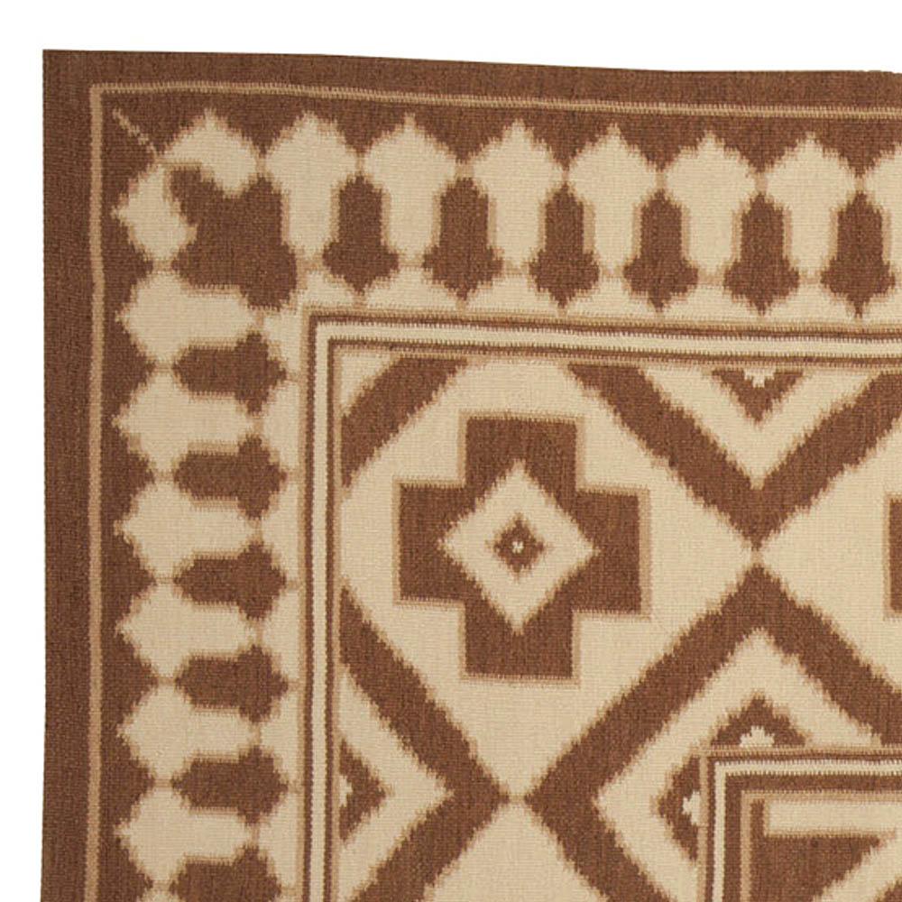 Laine Tapis contemporain en laine Melograno Aubusson Design fait à la main par Doris Leslie Blau en vente