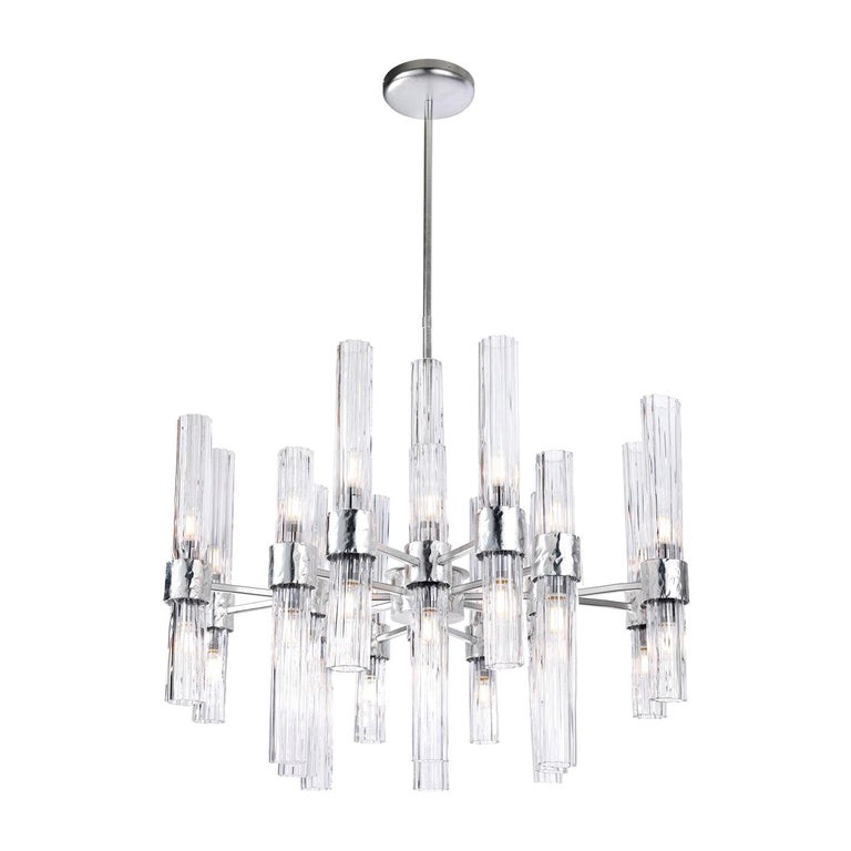 Contemporary Metal Chandelier For Sale at 1stDibs modern metal chandelier