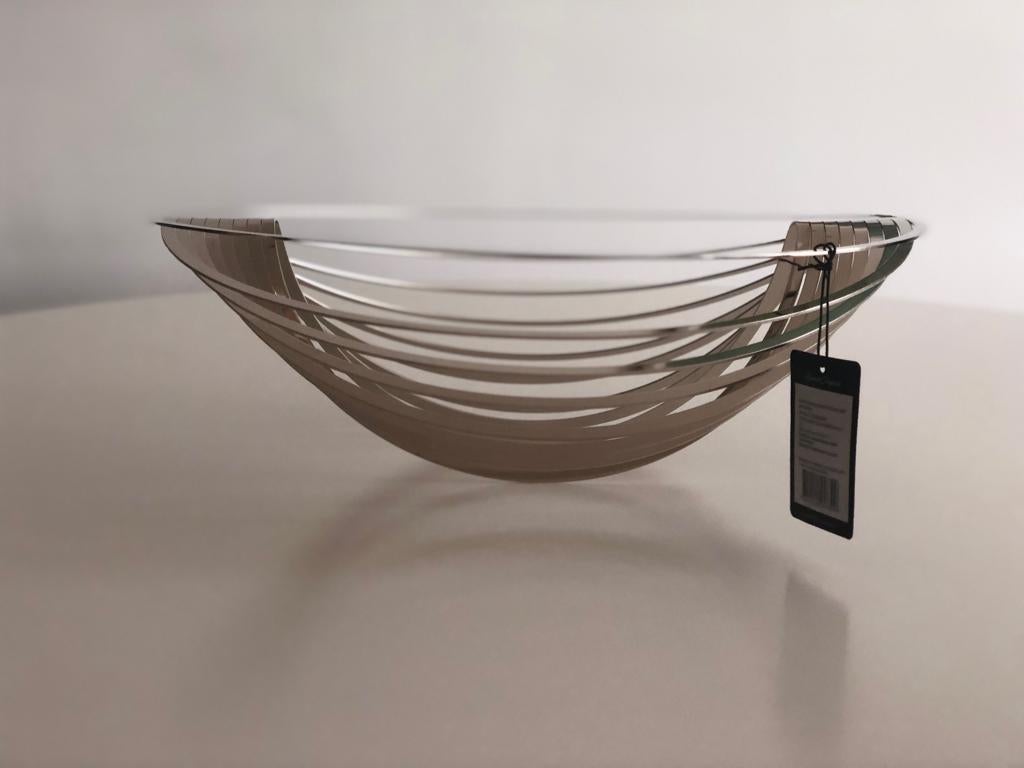 Modern Contemporary Metal Decorative Bowl by Maria Andersson for Eightmood