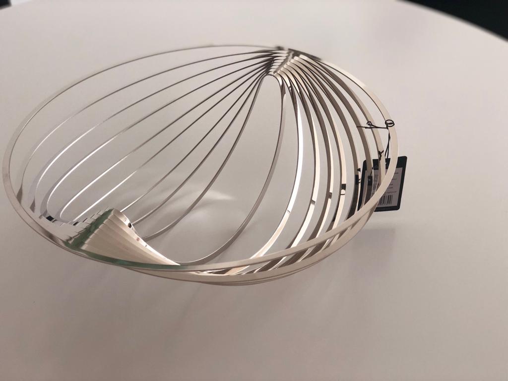 Contemporary Metal Decorative Bowl by Maria Andersson for Eightmood In Good Condition In Paris, FR