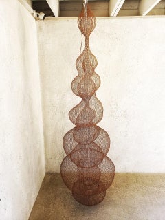 Contemporary Metal Dropping Sculpture #56 by Michael Rex