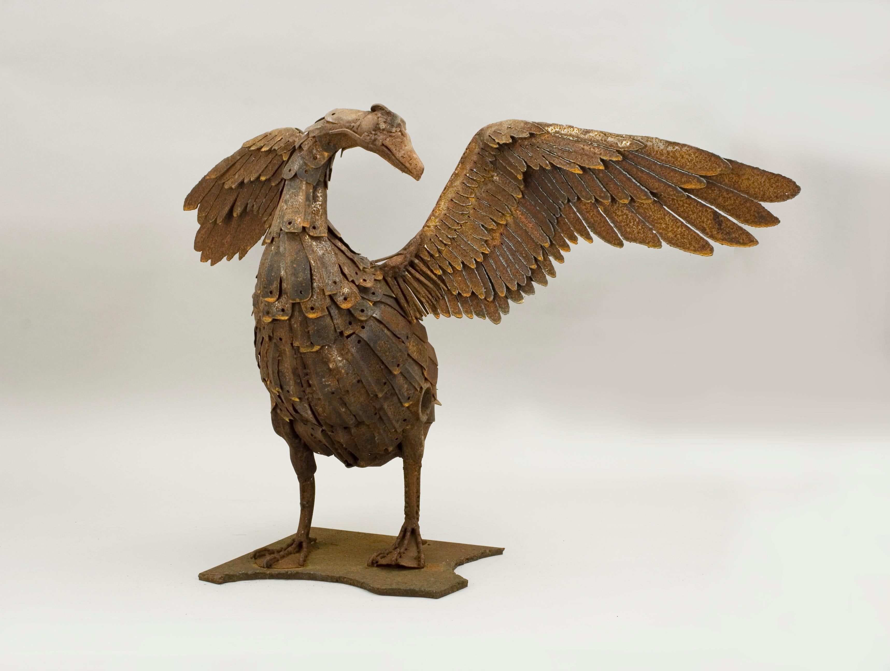 Contemporary Metal Goose Sculpture by Sophy Thompson 8