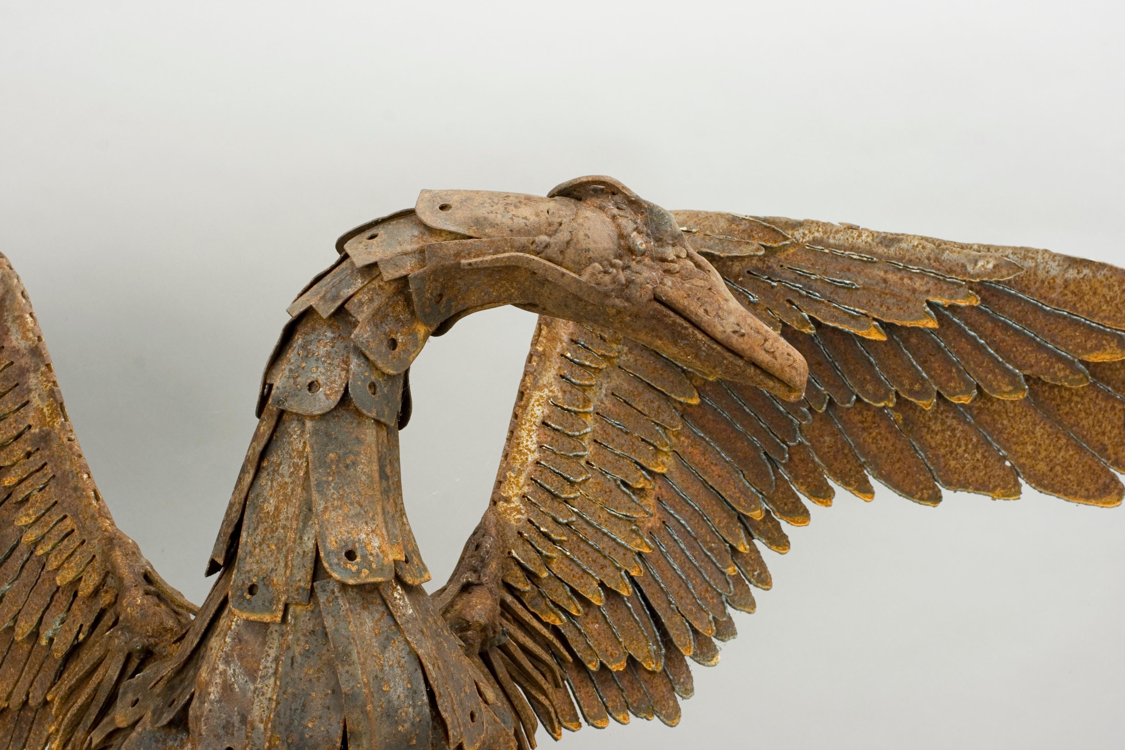 Contemporary Metal Goose Sculpture by Sophy Thompson In Good Condition In Oxfordshire, GB
