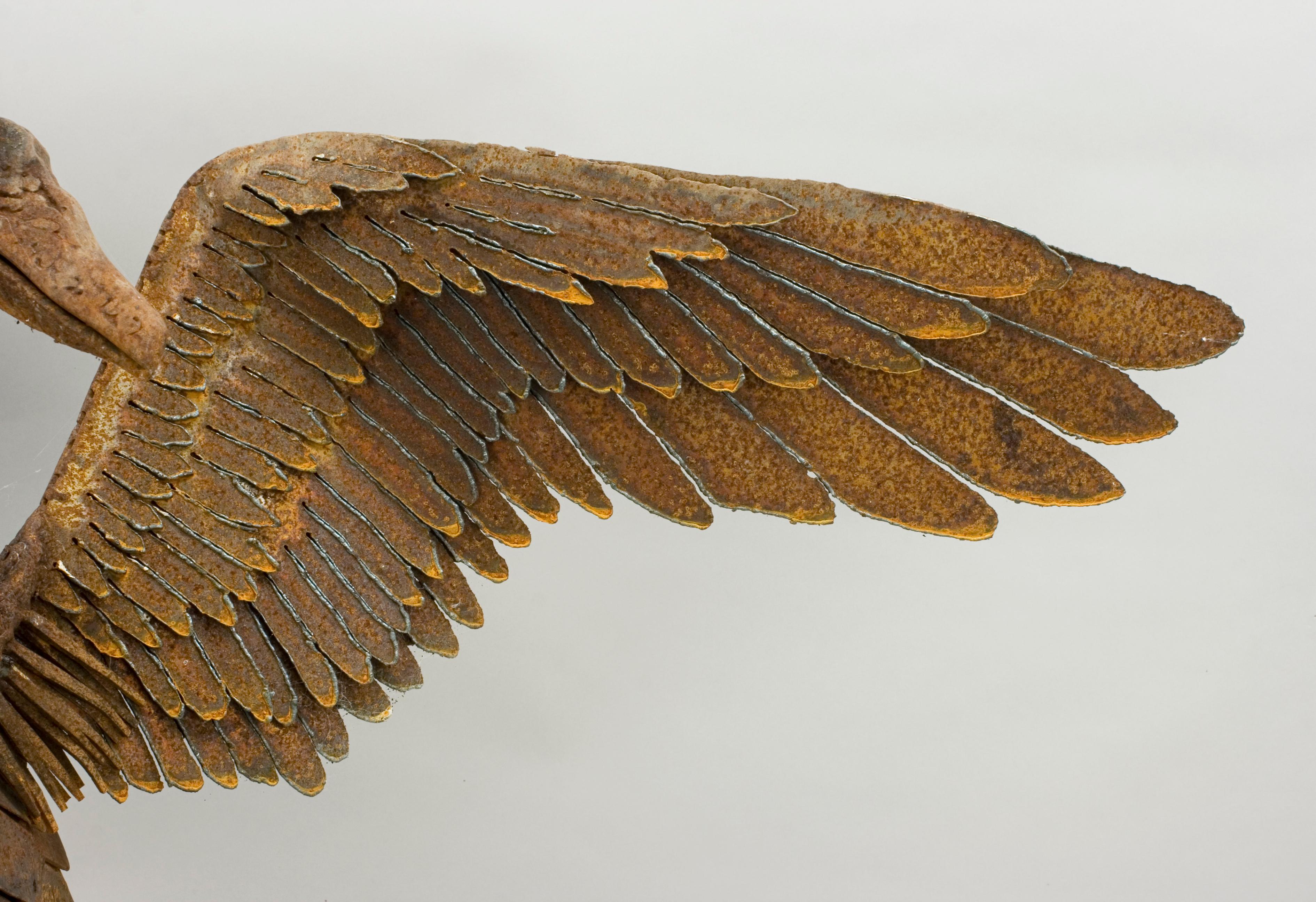 Contemporary Metal Goose Sculpture by Sophy Thompson 2